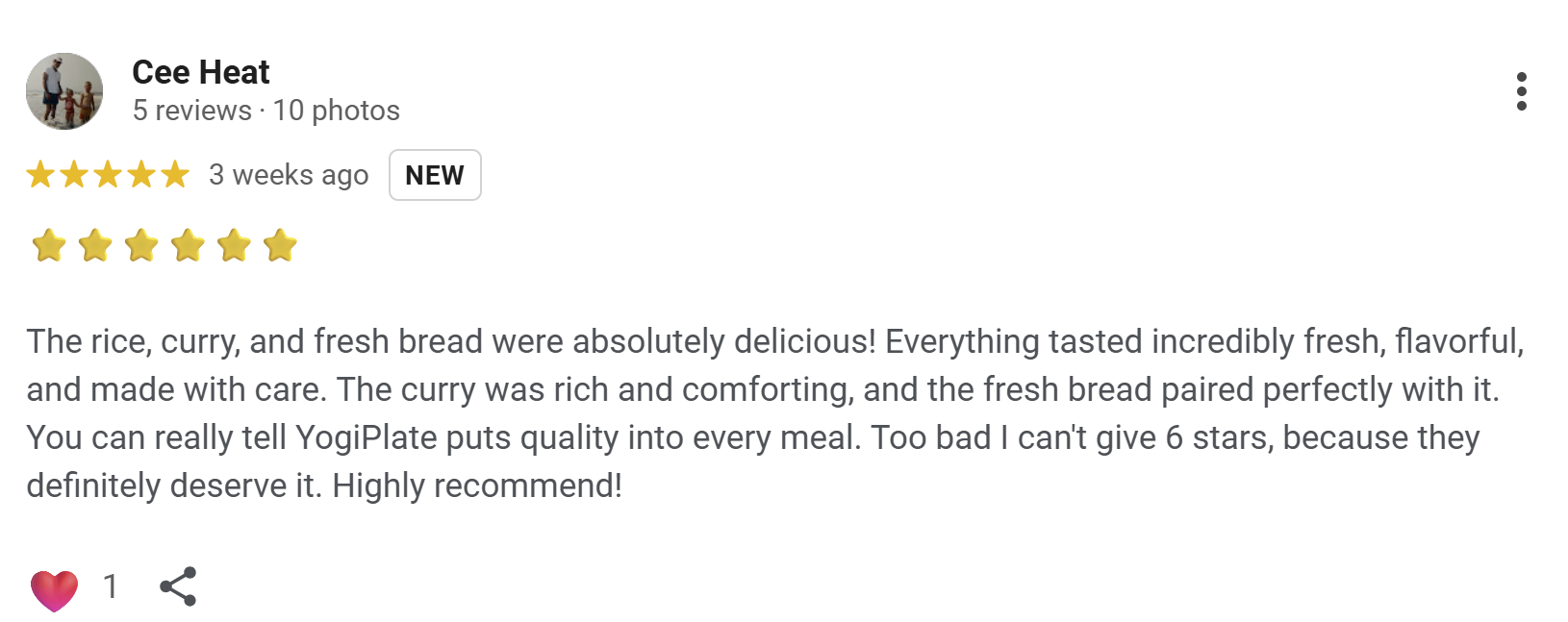 Google review 1